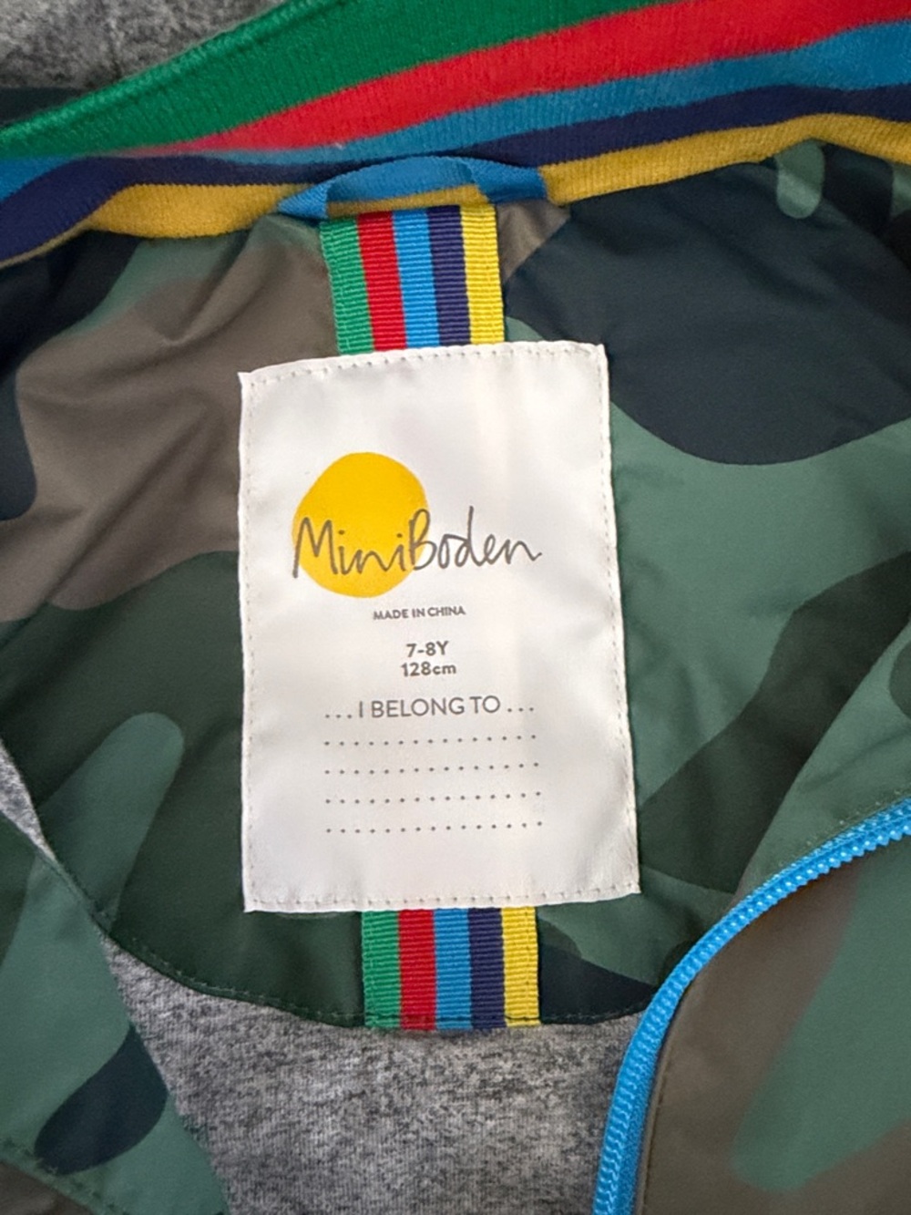 Mini Boden camo jacket - Picture 5 of 8